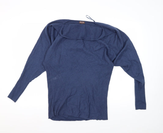 Womens UK Size 12 Phase Eight Blue Pullover Jumper