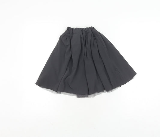 Okaidi Teens Black Pleated Skirt, Size 10