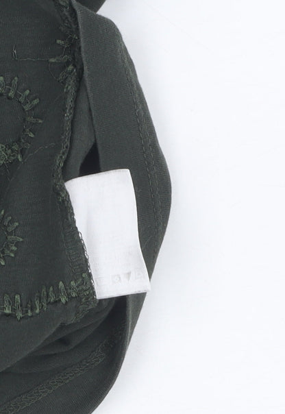 Womens UK Size 14 Marks and Spencer Green Basic Blouse