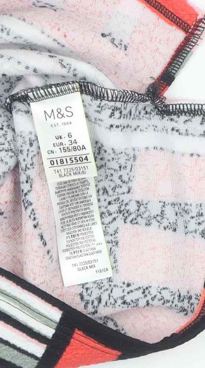 Womens UK Size 6 Marks and Spencer Multicoloured  Blouse