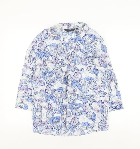 ISLE Women’s Floral Tunic Blouse, Multicoloured, Size 10