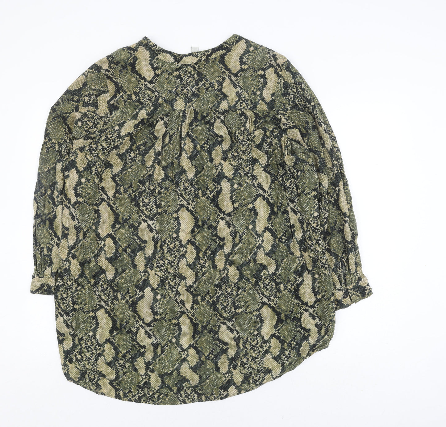 Womens UK Size 12 H&M Green  Blouse