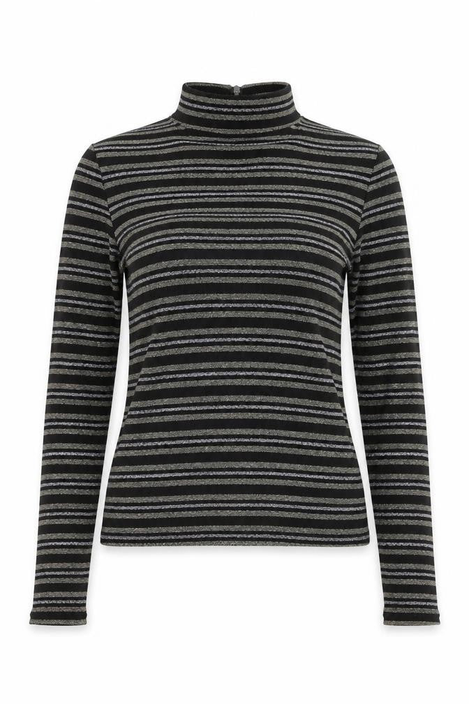 Womens UK Size XS Monki Black Basic T-Shirt