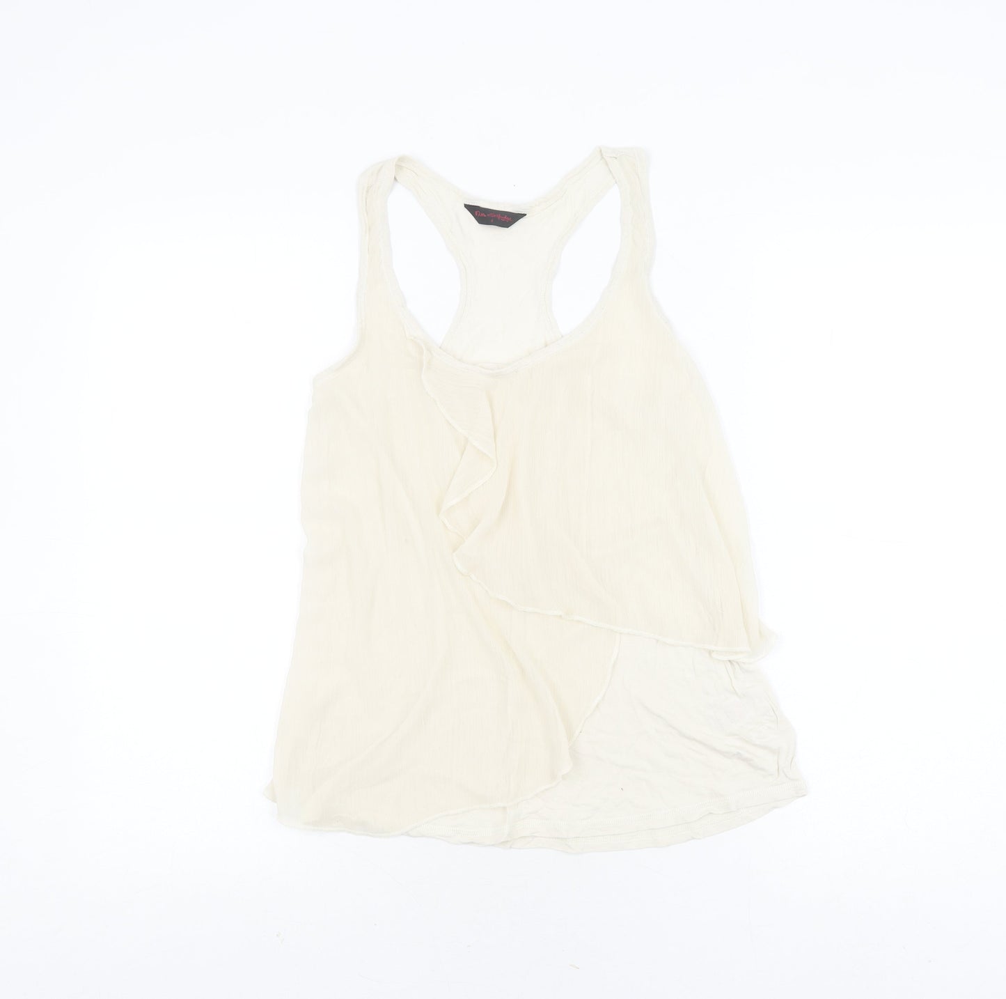 Miss Selfridge Ivory Sleeveless Camisole Top Size 6