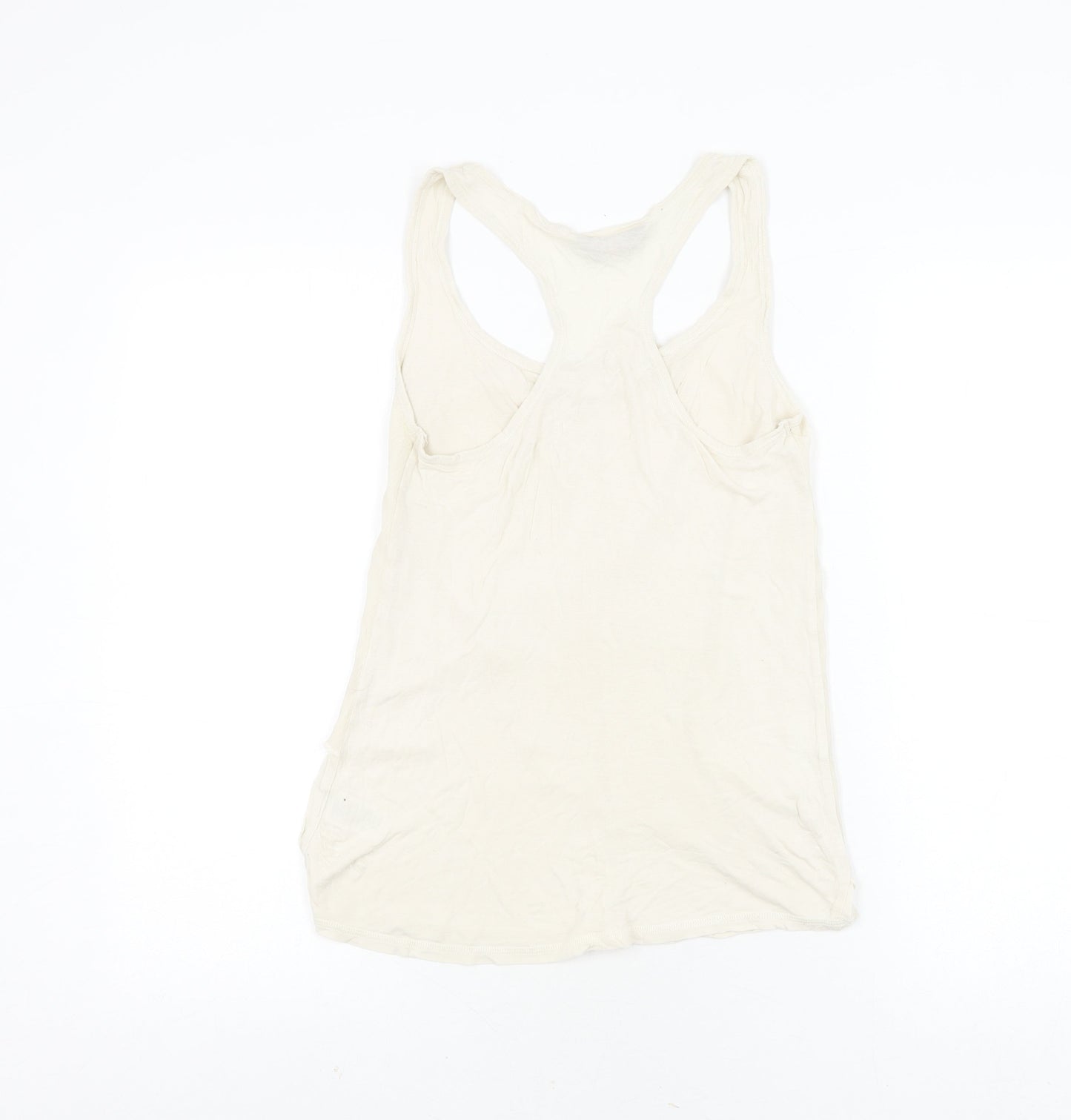 Miss Selfridge Ivory Sleeveless Camisole Top Size 6