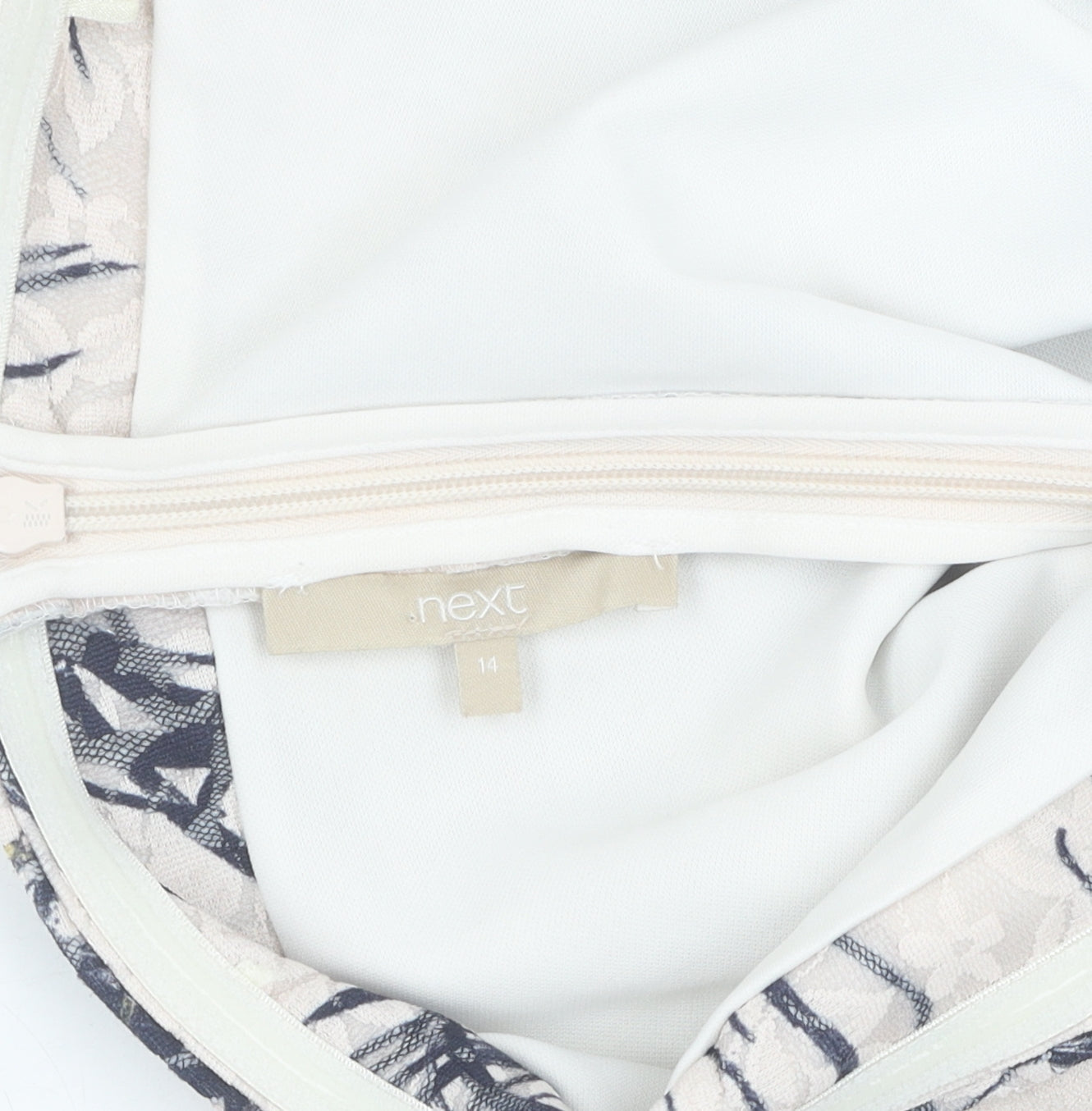 Next Women's Multicoloured Floral A-Line Dress 14