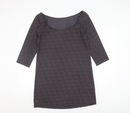 Women's Multicoloured Shift Dress L
