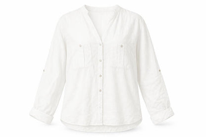 Womens UK Size XS Zara White  Button-Up