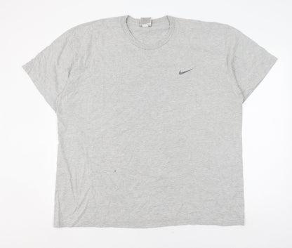 Nike Men's Grey 2XL Short Sleeve Crew Neck T-Shirt