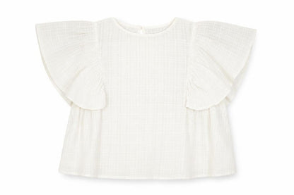 ASOS DESIGN Women's White Cotton Blouse UK 18