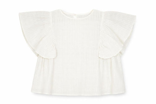 ASOS DESIGN Women's White Cotton Blouse UK 18