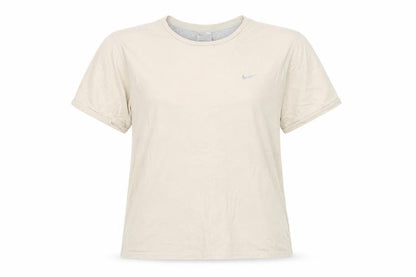 Unisex Adults UK Size S Nike Beige Basic T-Shirt