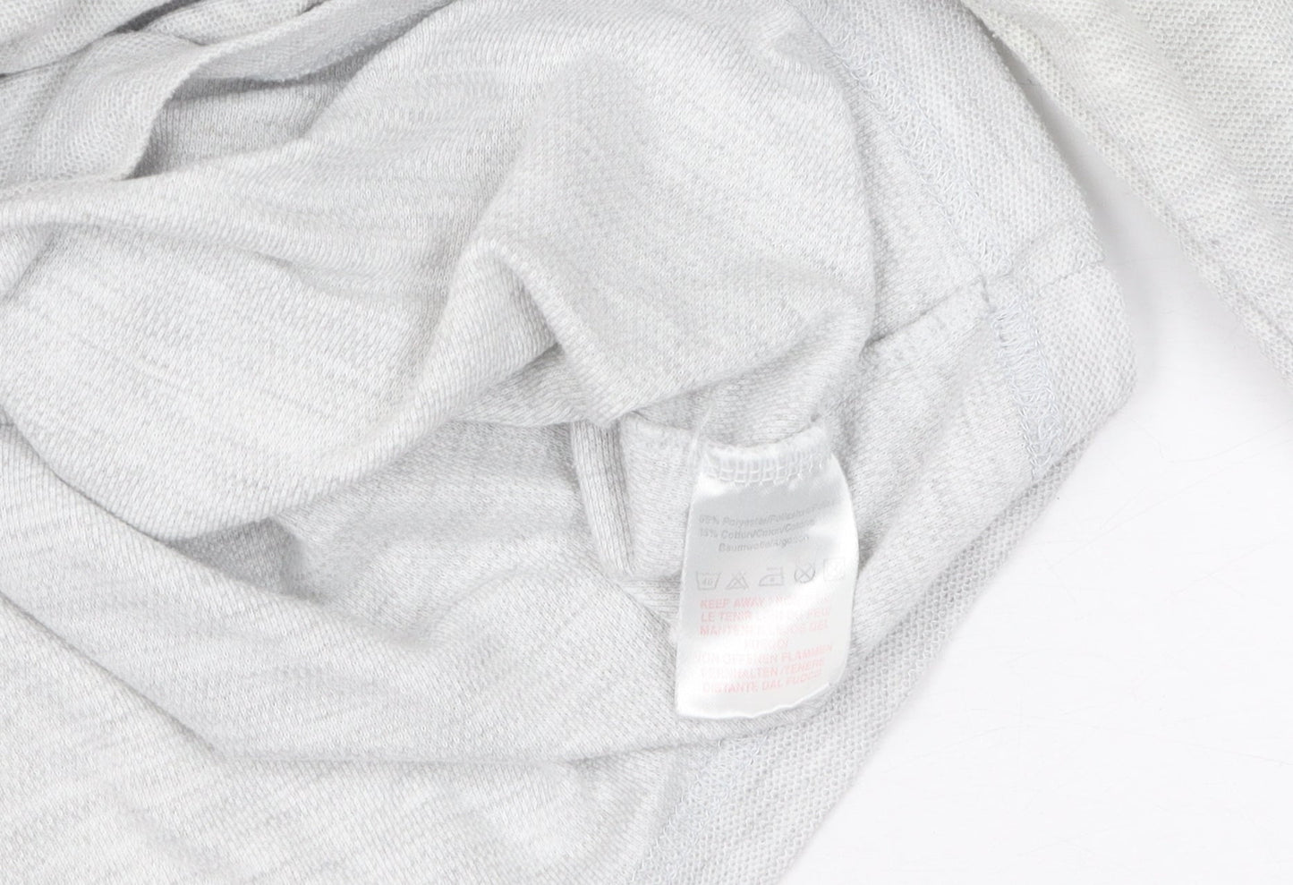 Umbro Men's Grey Polo Shirt XL Short Sleeve Logo