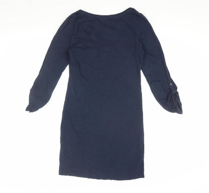 H&M Women's Blue XS Shift Dress - Versatile Style