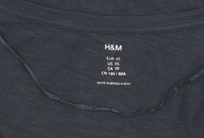 H&M Women's Blue XS Shift Dress - Versatile Style