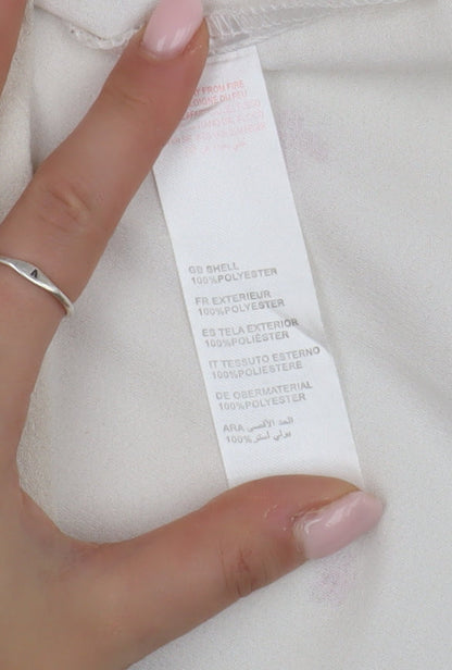Yumi Casual Multicoloured Floral Blouse UK 14 3/4 Sleeve