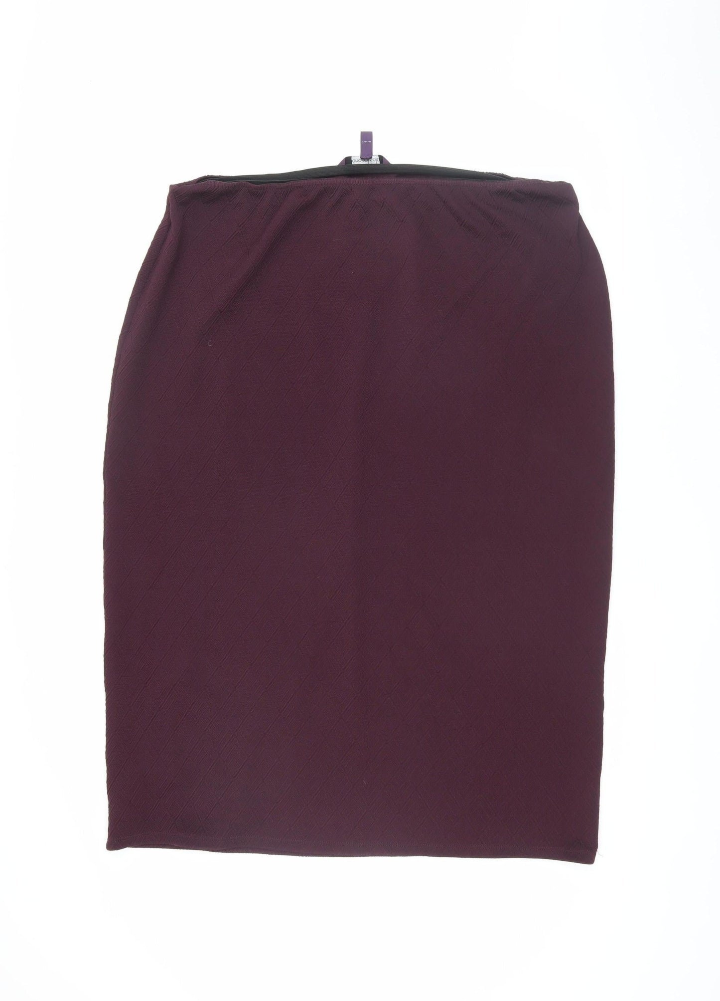 Long Tall Sally Women's Purple Pencil Skirt XL