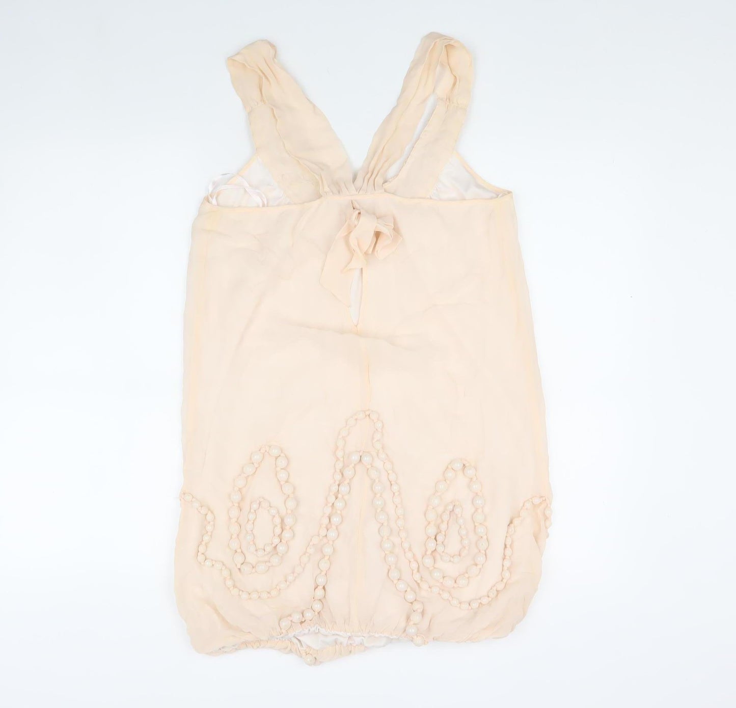 ASOS Luxe Women Beige Camisole Blouse Size 12