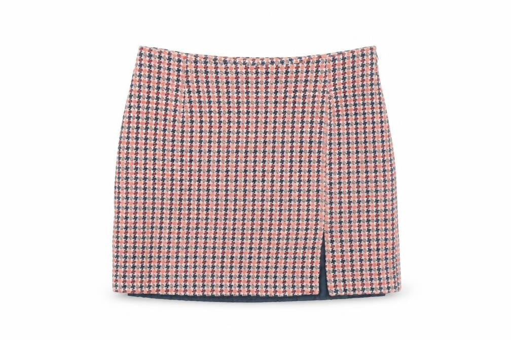 Womens UK Size 12 ASOS Straight & Pencil Tweed Skirt