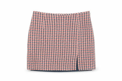 Womens UK Size 12 ASOS Straight & Pencil Tweed Skirt