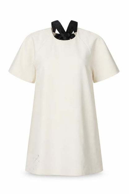 Marks and Spencer Women Ivory Shift Dress Size 14