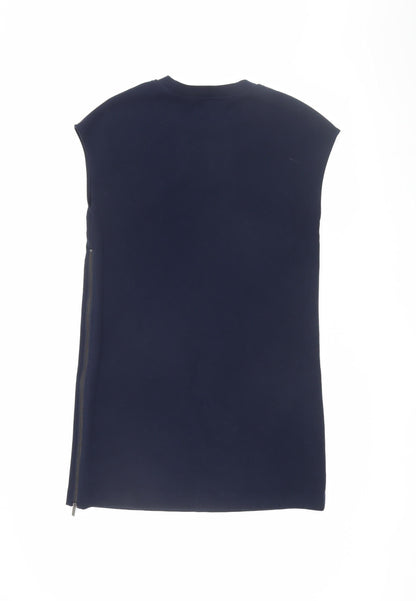 Next Women's Blue T-Shirt Dress Size 10