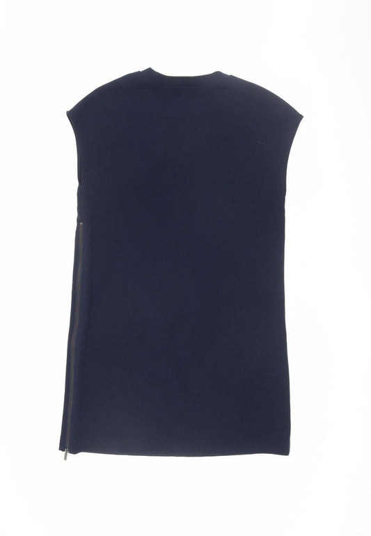 Next Women's Blue T-Shirt Dress Size 10