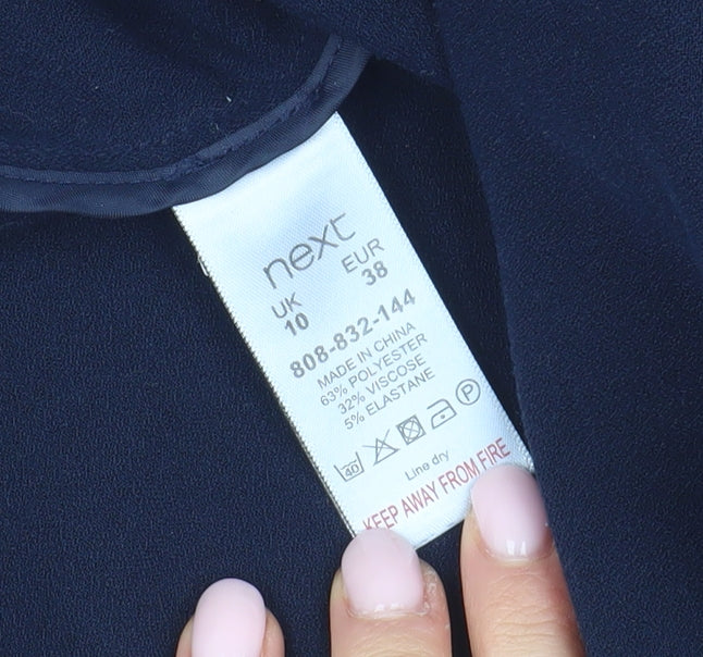 Next Women's Blue T-Shirt Dress Size 10