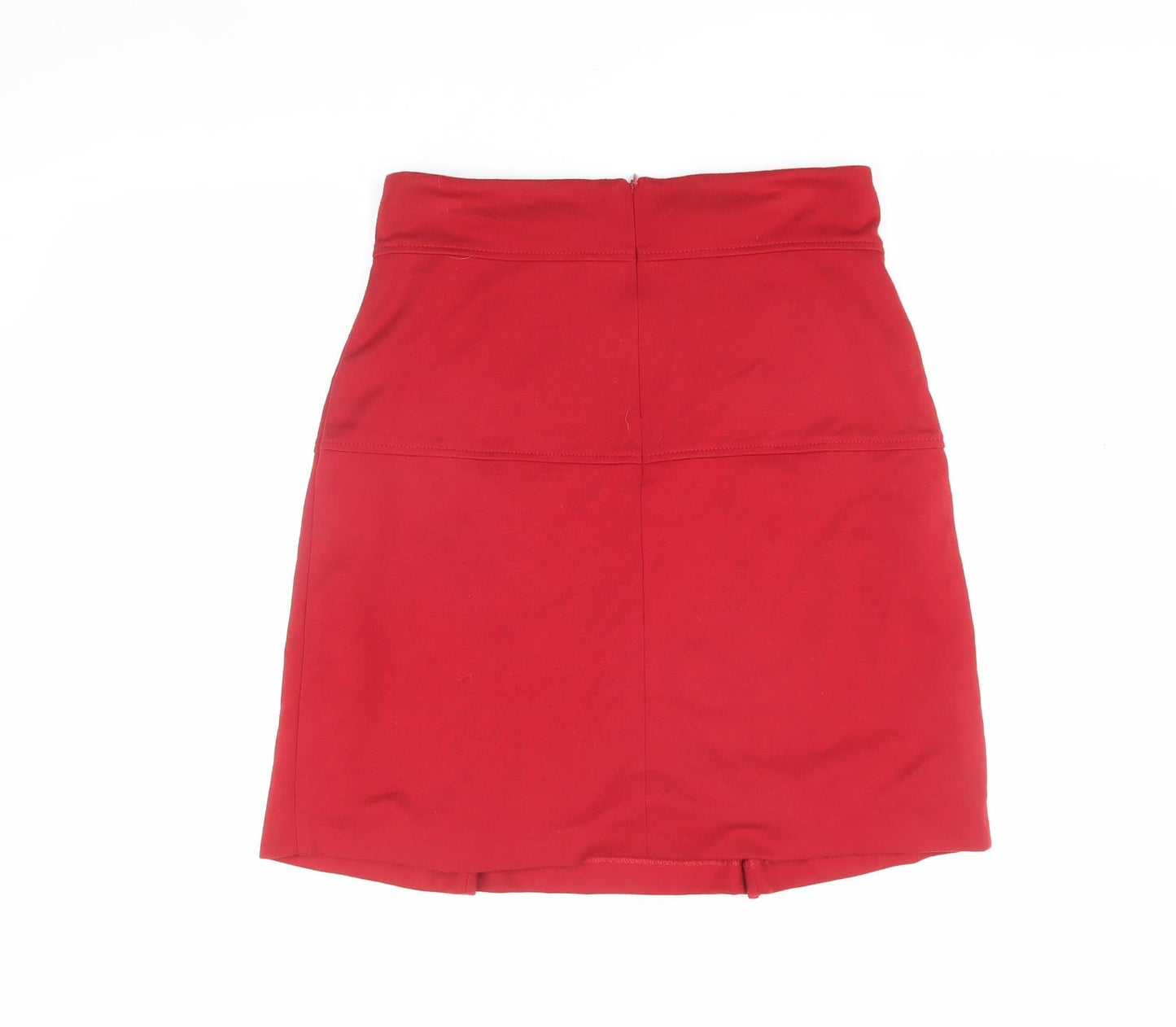 Marks & Spencer Women's Red Knee Length Pencil Skirt