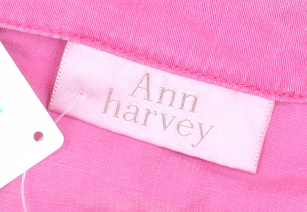 Ann Harvey Pink Women's Skirt, Size 16, Regular Fit