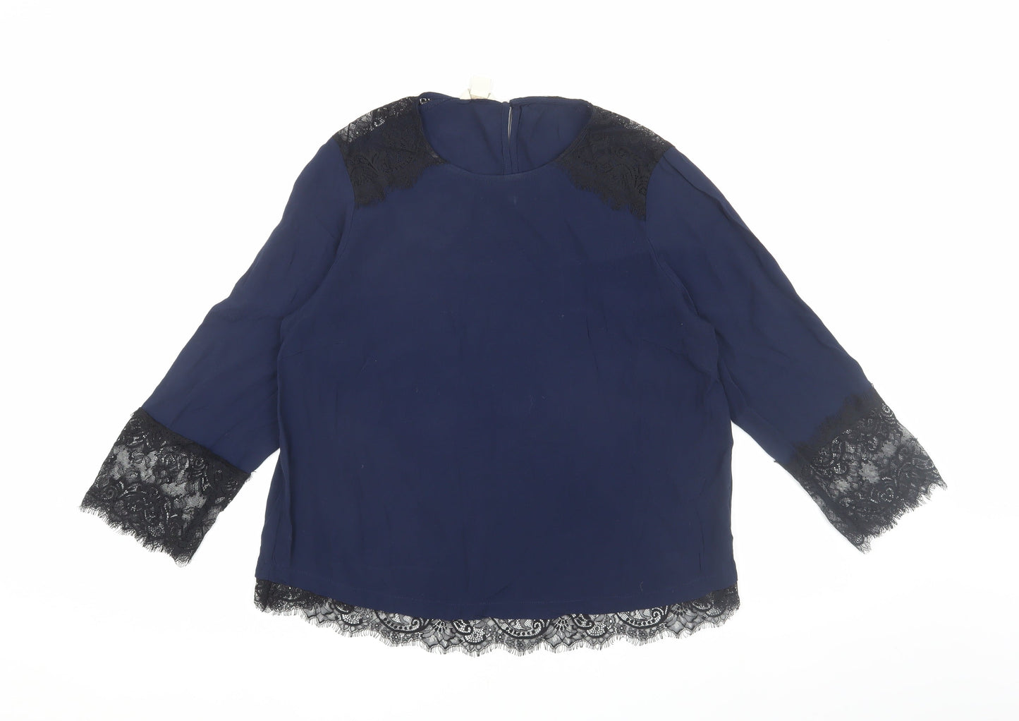 Womens UK Size 14 Monsoon Blue  Blouse