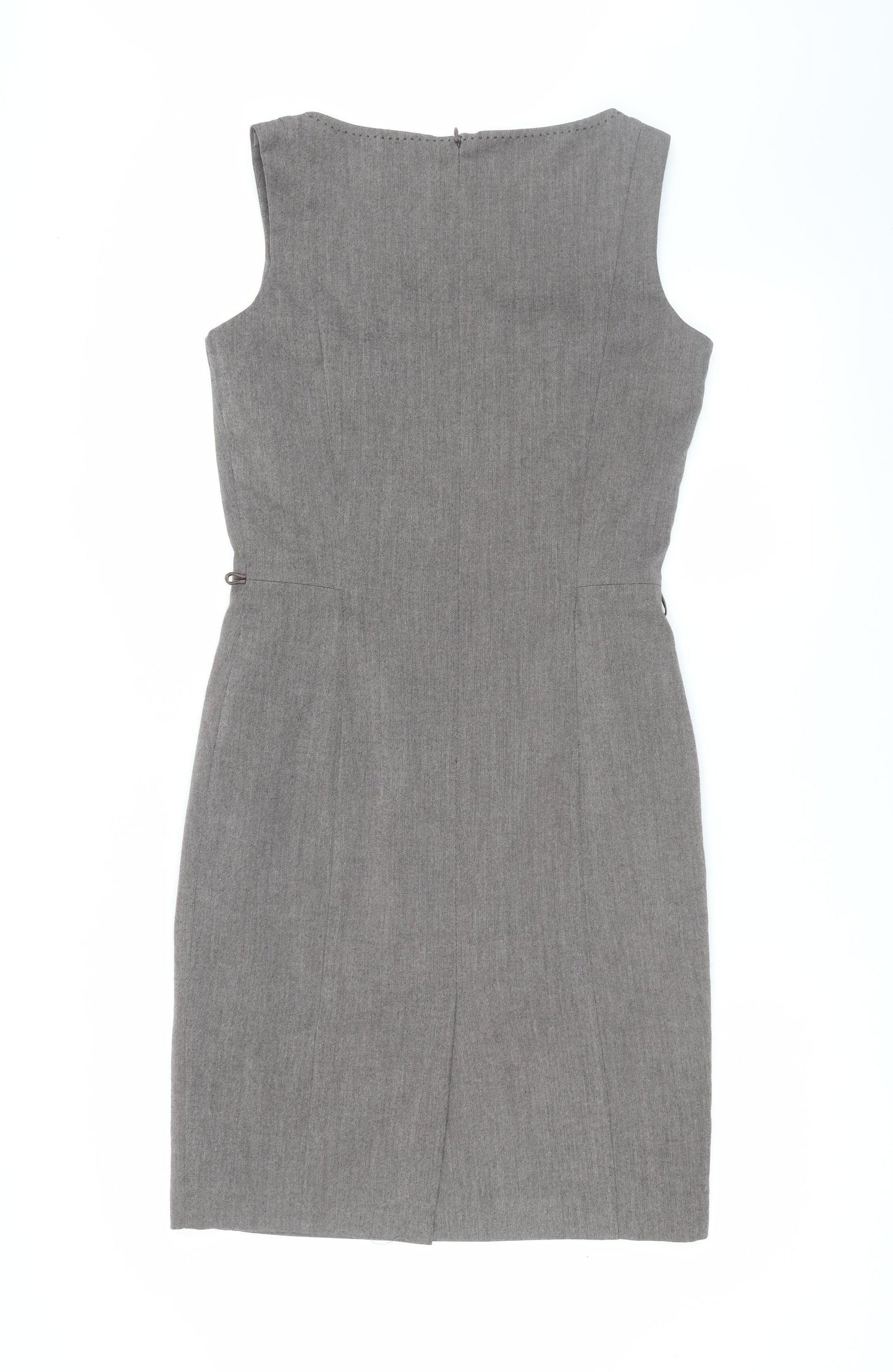 Next Women's Grey Sheath Dress Size 8