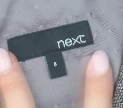 Next Women's Grey Sheath Dress Size 8