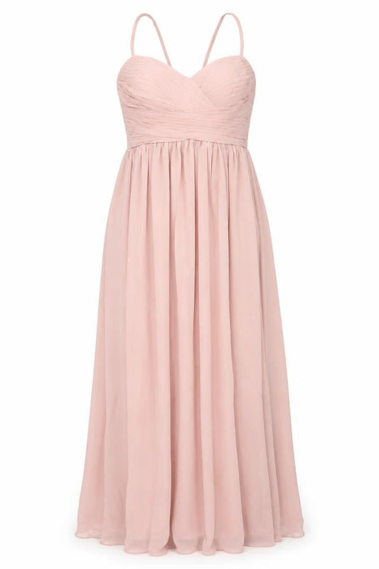 JJ's House Pink Maxi Dress Women 12 Formal Chiffon Sleeveless
