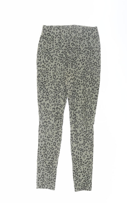 Womens UK Size 6 Joules Slim Fit Skinny Green Trousers