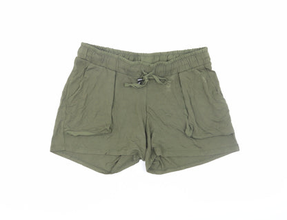 Next Green Maternity Shorts - Size 10, Casual Fit