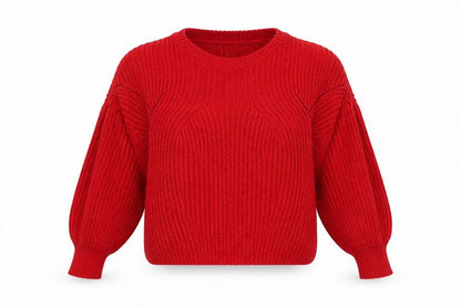 Womens UK Size S Nobody's Child Red Pullover Jumper