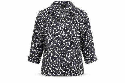 Womens UK Size L Anne Carson Black Basic Blouse