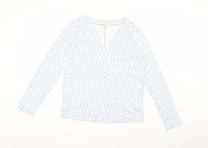 Womens UK Size 12 White Stuff Blue  Blouse