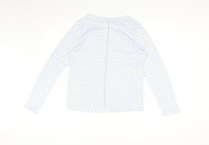 Womens UK Size 12 White Stuff Blue  Blouse