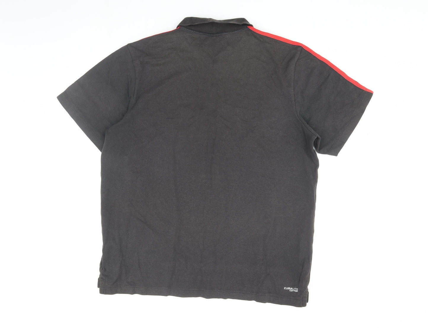 Adidas Men's Black Polo, Size L, Golf Sportswear