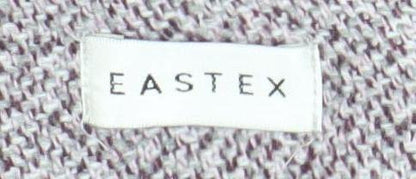 EASTEX Women's Grey Herringbone Pencil Skirt Size 14