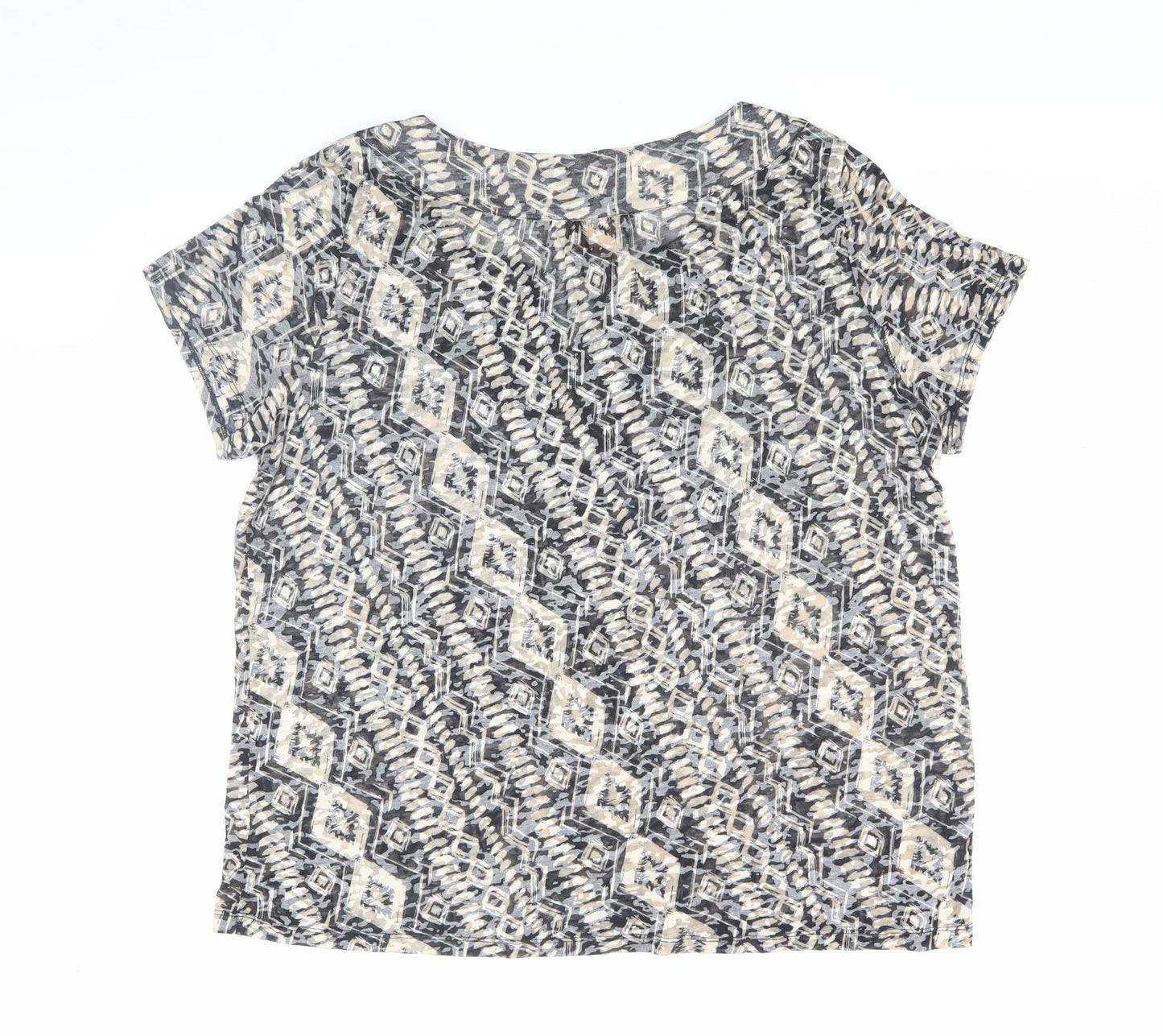 Ruby Rd. Women's Multicoloured Geometric Blouse