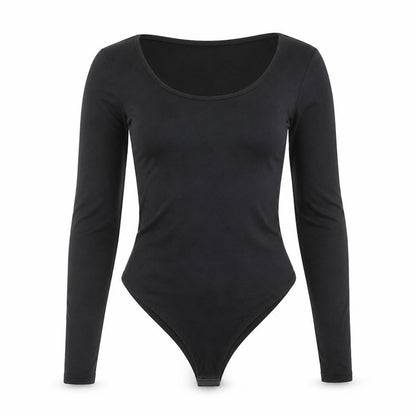 Womens UK Size XS Brave Soul One-Piece Black Bodysuit