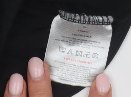 Brave Soul Women's Black Bodysuit in XS Slim Fit