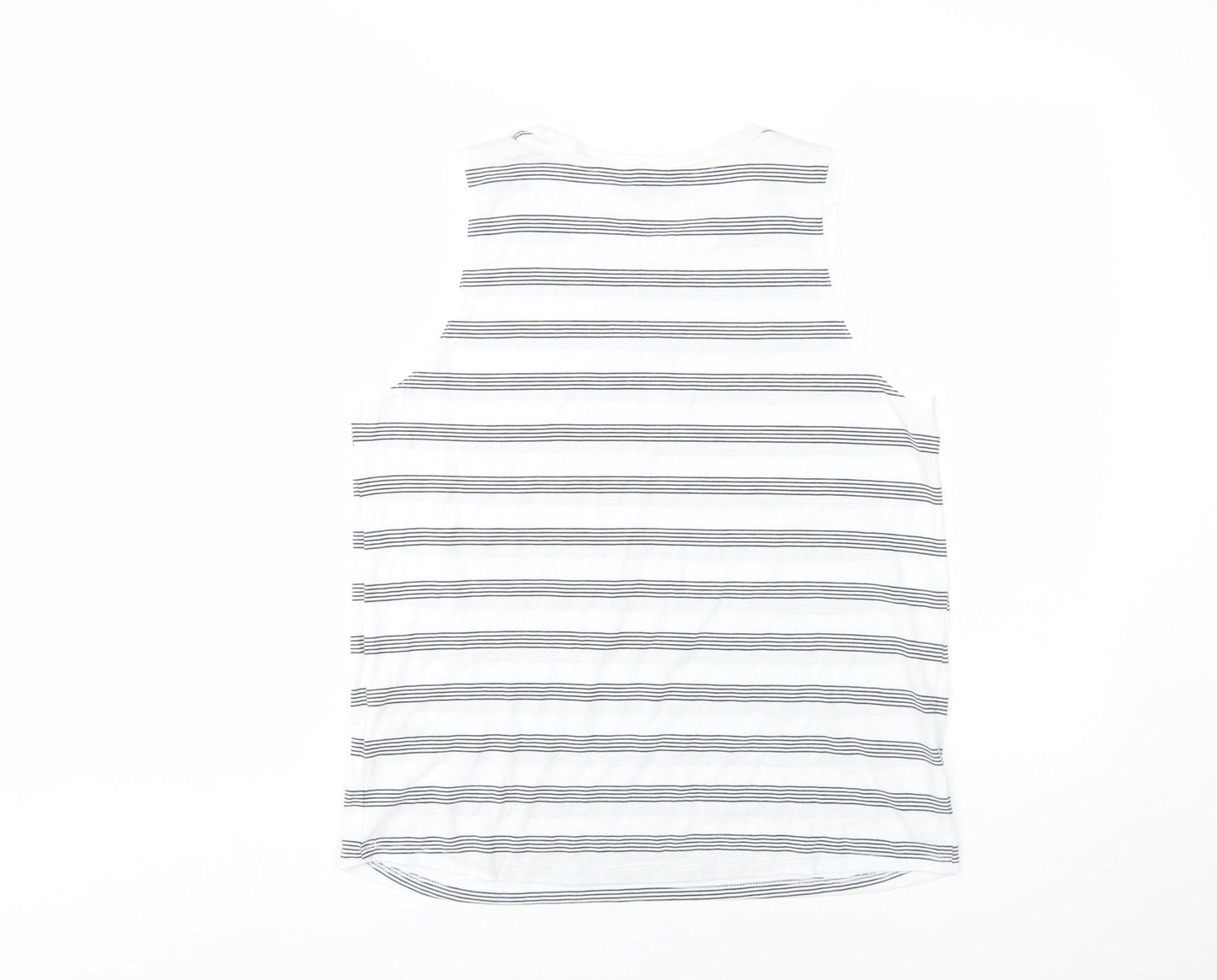 Womens UK Size 10 Marks and Spencer White  Tank