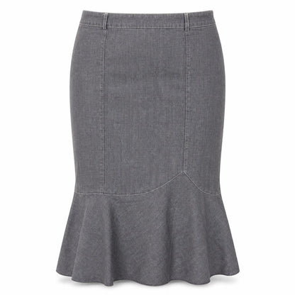 Principles Women's Grey Midi Pencil Skirt Size 14