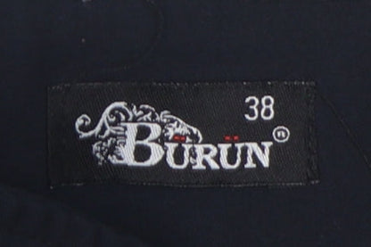 Burun Women's Black Long A-Line Skirt, Size 10