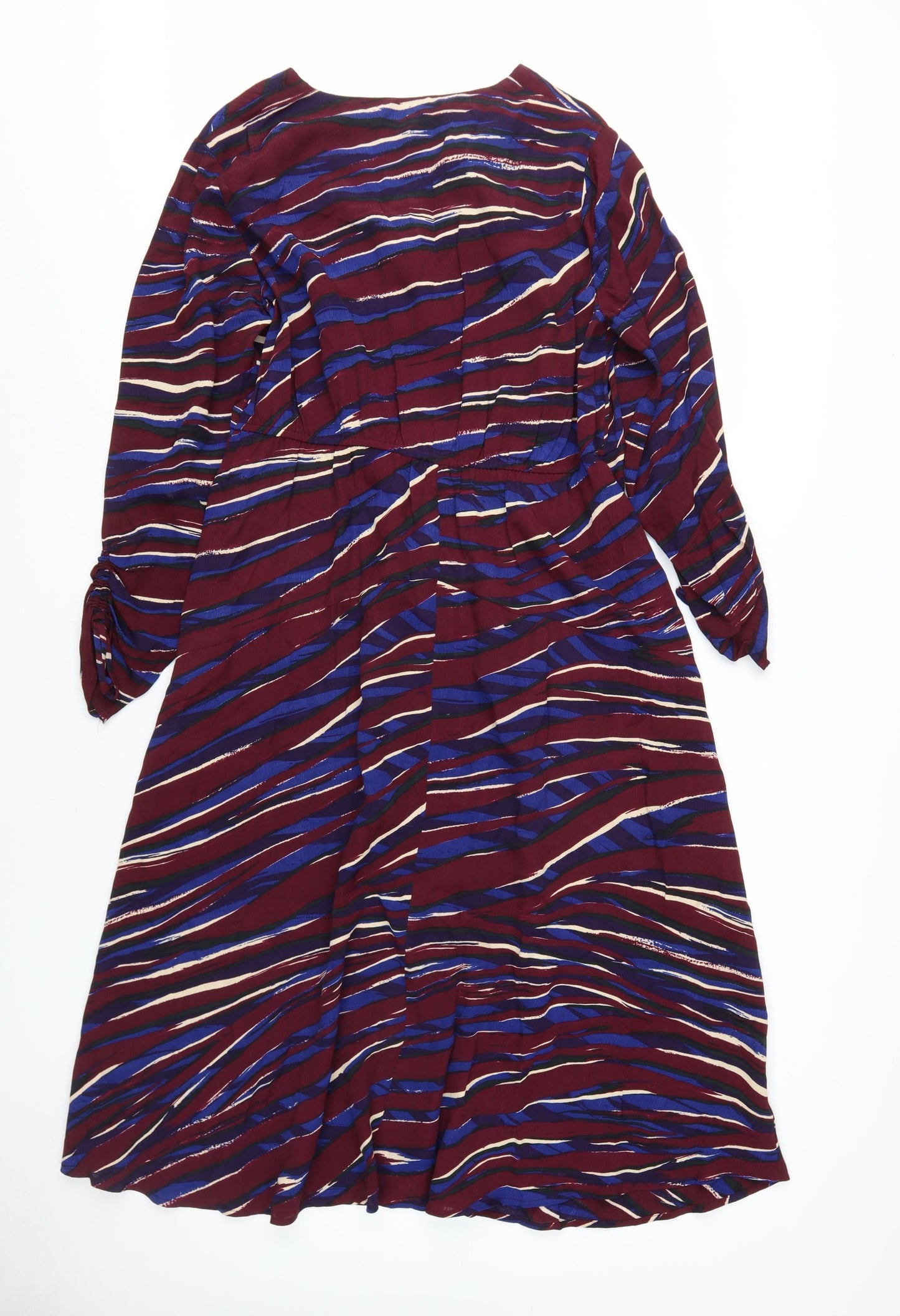 Monsoon Women's Multicoloured Viscose Dress UK 18