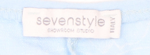Sevenstyle Women's Blue One Size A-Line Dress
